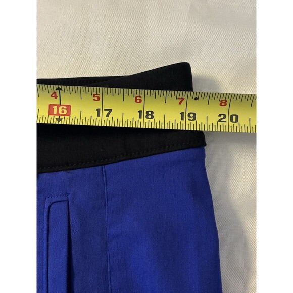 LANE BRYANT The Lena Ankle Pant 20 Moderately Curvy Cobalt Blue Stretch Comfort - Picture 9 of 11
